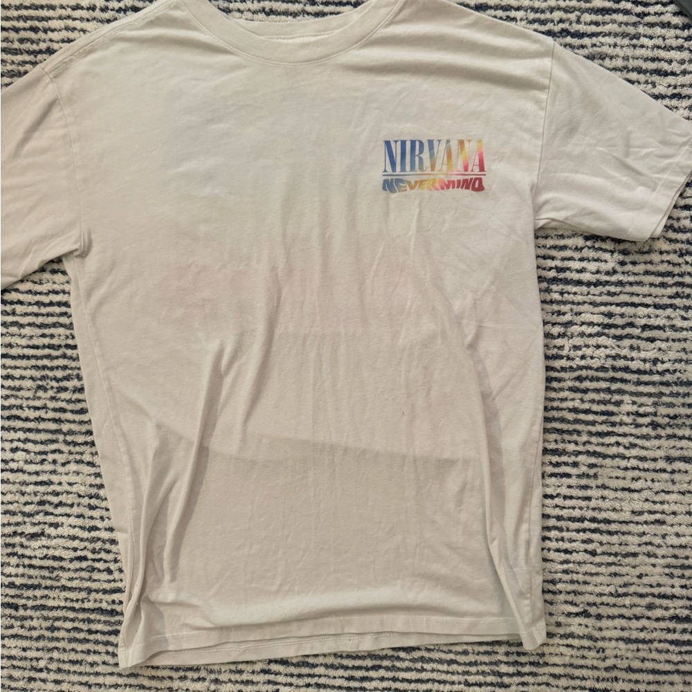 Kids NIRVANA Multicolor Logo Short Sleeve Tee